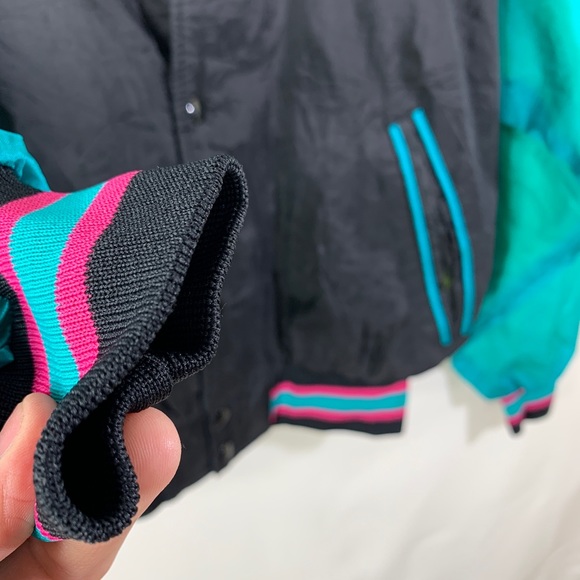 VINTAGE 90s Donald Trump Bomber Jacket - Picture 3 of 10